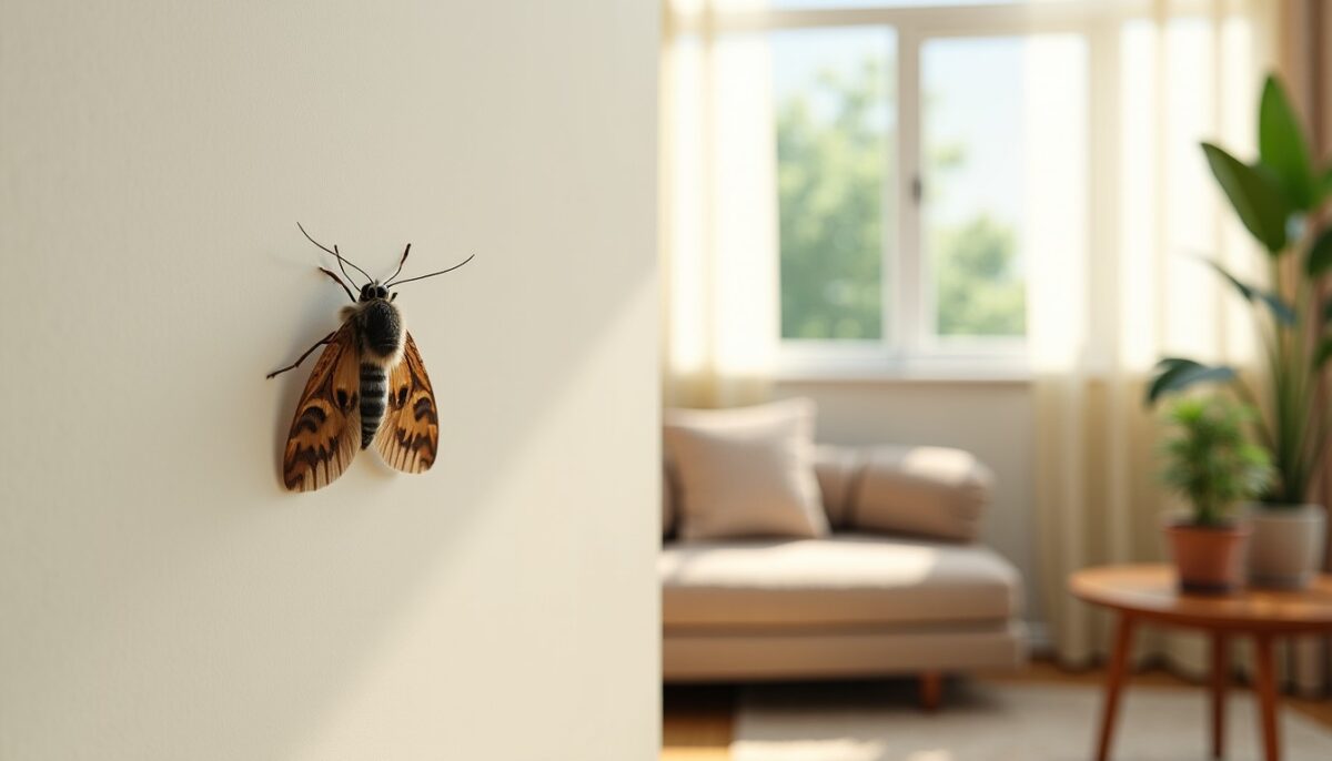 Papillons de nuit à la maison : comprendre leur présence, dangers potentiels et astuces pour s'en débarrasser efficacement