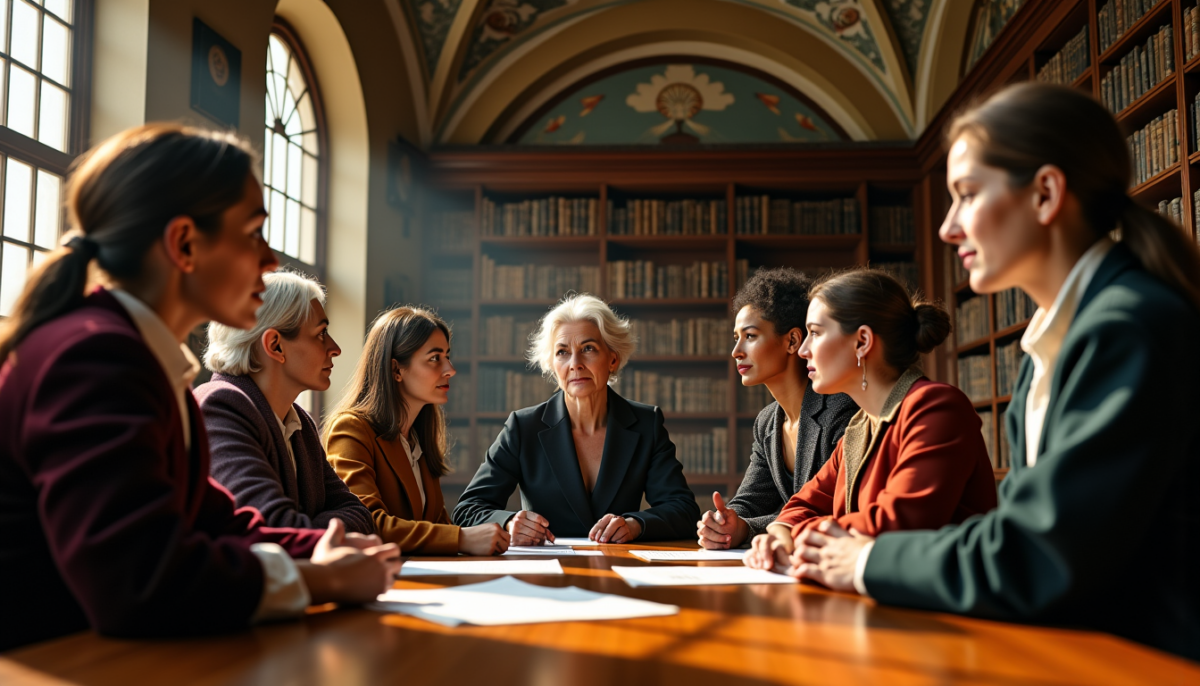 Influential Women : approche chronologique ou thématique pour l'étude historique